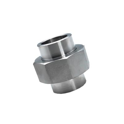 China Pipe Lines Connect CU-BW/BW-Z Stainless Steel Union Stainless Steel Pipe Fittings Welding 1/2