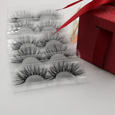 China Wholesale lashes3d natural soft 25mm mink eyelash lashes 3D eyelashes mink 25mm fluffy 3D mink eyelashes for sale