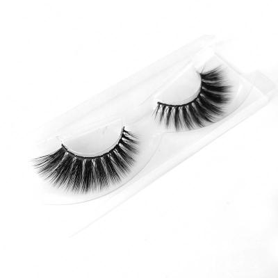 China Qingdao 3d natural dramatic lashes 5d 10d mink eyelashes custom seller natural soft silk packing box for sale