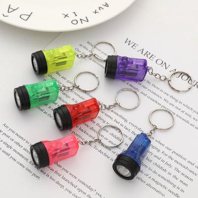 China Promotion Gift Mini Lantern Pocket Mini Flashlight LED Backpack Light With Battery Flashlight Lantern Key Chain for sale