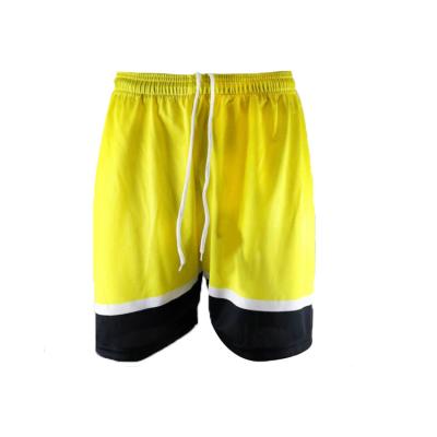 China Custom Made Antibacterial Logo Breathable Fabric Sublimation Mens Basketball Running Shorts for sale