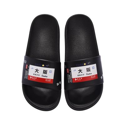 China Fashion Trend 2022 Summer Slippers Customized Pattern Gifts Gym Beauty Salon PVC Sandals Slides Slippers for sale