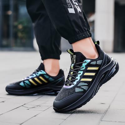 China Anti-odor Personality High Quality Fashion Breathable Fashion Walking Shoes Men Sports Running Shoes for sale