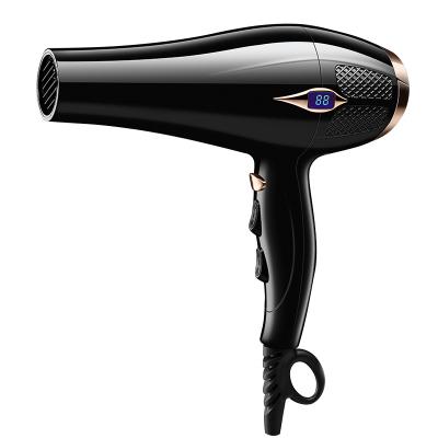 China LCD Screen Best-selling Classic High Power Professional Hair Dryer with LCD Display Temperature Display Hair Salon for sale