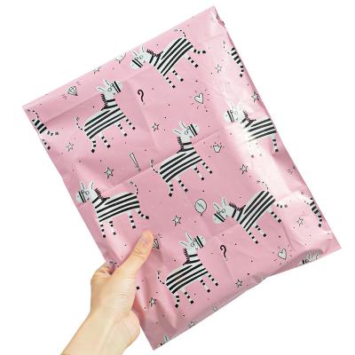 China shoes & pink clothing frosted delivery envelope printed eco plastic express custom logo poly mailing bags for clothing bags courier mailing bags for sale