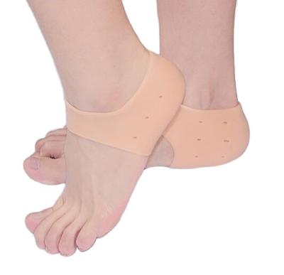 China Daily Life + Sports Foot Care Silicone Heel Pain Protector Hot Selling Foot Pad Heel Back Sleeve for sale