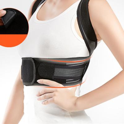 China Hot Selling Breathable Comfortable Adjustable Hot Selling Band Posture Corrector Unisex Ergonomic Medical Shoulder Back Support Brace for sale