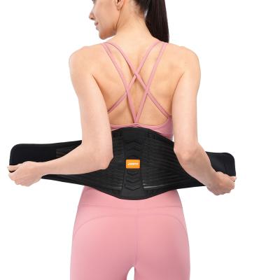 China Hot Selling High Elastic Waist Brace Lumbar Support Elastic Nylon Belt for sale