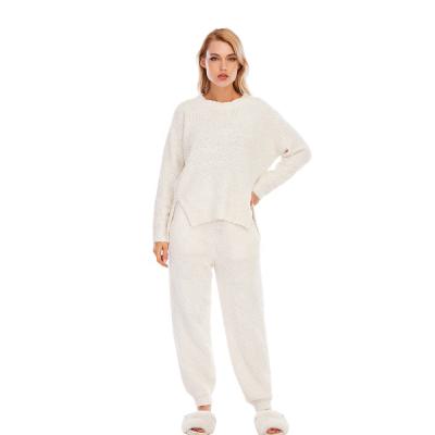 China CGYY Loose Women Nightgown Polyester QUICK DRY Fashionable Pajamas Set Lady Sleepwear Set Warm Comfortable Women Pajamas Two Piece Sets for sale