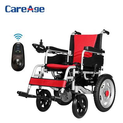 China Alumminum Alloy Cheap Price Travel Wheelchair 500W Motor Portable Lightweight Aluminum Electric Wheelchair For Disabled for sale