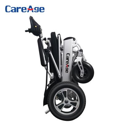 China Cheap Alumminum Alloy Rehabilitation Therapy Supplies Folding Portable Mobility Scooters And Power Electric Wheelchairs For Disabled for sale