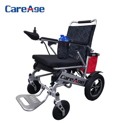 China Alumminum alloy CareAge 74501 wheelchair stair climbing lightweight portable power electric wheelchair foldable cheap prices disabled patients for sale