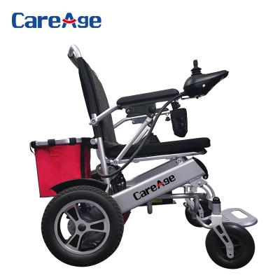 China Electric Alumminum Alloy Cheap Price Power Aluminum Lightweight Folding Remote Control Wheelchair For The Elderly Disabled for sale