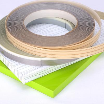 China Eco-friendly Glossly EdgeBanding High Melamine Wooden Edge Band PVC Tape With Cheap Price for sale