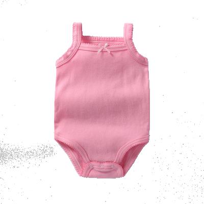 China 100% Cotton Bodysuit, Soft And Comfortable Baby Bodysuit, Sleeveless Baby Clothes Baby Romper for sale