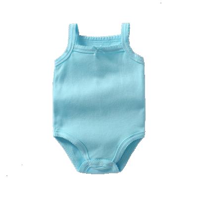 China 100% Cotton Bodysuit, Soft And Comfortable Baby Bodysuit, Sleeveless Baby Clothes Baby Romper for sale