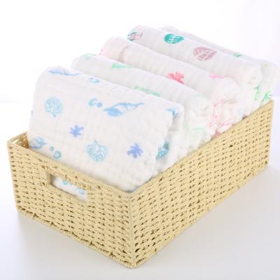 China Muslin Disposable Washcloths Baby Soft Newborn Baby Bath Towel For Sensitive Skin Baby Checking As Shower Gift for sale