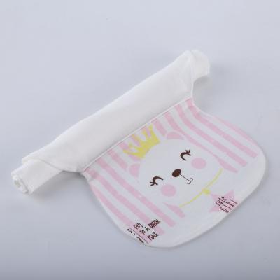 China Cute Infant Soft Back Baby Sweat Towel QUICK DRY Sweat-absorbent Cloth Dry Run Cloth Six-Layer Gauze Towel Kids Baby Towels for sale