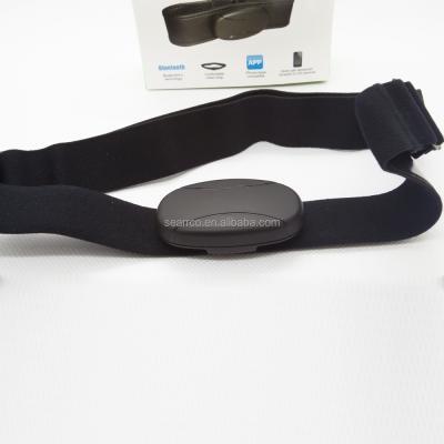 China Bluetooth 4.0 Sports Portable Heart Rate Monitor Healtcare Chest ECG Elastic Belt For for sale