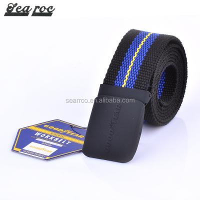 China Heavy Duty Industrial Multi-colors Polyester Industrial Webbing Belt Professional Lineman Safety Belt for sale