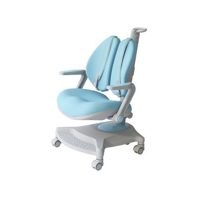 China China Eco-friendly Professional Manufacture Eco-friendly Blue Wooden Kids Age Suitable Children 3-18 Study Chair for sale