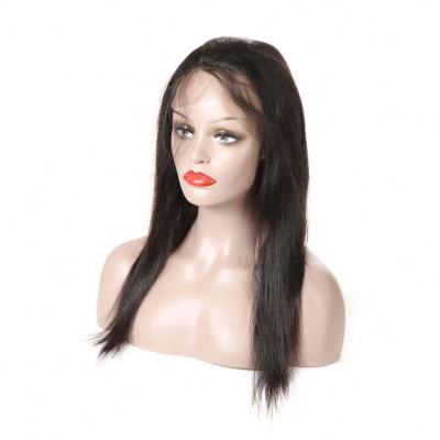 China Full Lace Wig 12A Maiden One Remy Virgin Hair Human Full Lace Wig Body Wave Wig Good Quality Silky Straight Brazilian Hair Distributor for sale