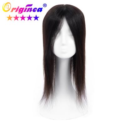 China 100% Remy Human Hair 100% Handmade Women Hairpiece Bases With In Swiss Extra Fine Lace Hairpiece In Front for sale