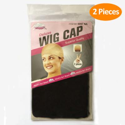 China For Sample Breathable Stretchable Black Net Wig Cap Wig Holders Nylon Stockings Net Caps for sale