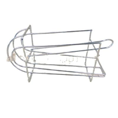 China Hot Selling Sustainable High Quality Sturdy Steel Chrome Plated Beer Can Storage Rack and Organizer for sale