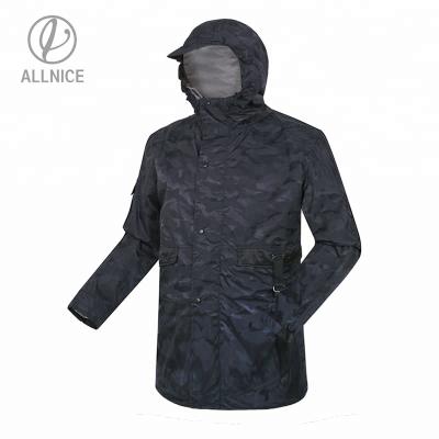 China Durable High Quality Men's Zipper Jacket Long Seam Seal Anorak Cloth Durable Durable Camouflage Coating for sale