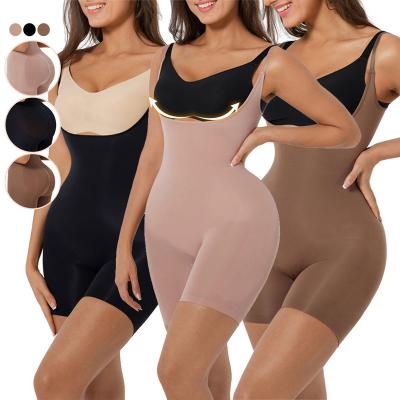 China HEXIN 2022 Wholesale QUICK DRY High Effective Quality Control Best Tummy Waist Seamless Body Shapewear For Women for sale