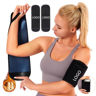 China Wholesale New Custom Logo QUICK DRY Women Jogging Wear Sauna Arm Trimmer Shaper for sale