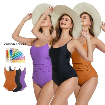 China 2022 Wholesale Breathable High Waist Swimsuit Custom Cover Up Beach Wear Women Fitness Bikini Swimwear for sale