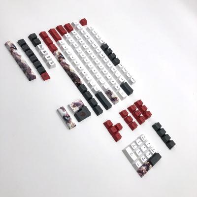 China Custom Full Size Computer Keyboard Pbt Keycaps Cherry Keycap Set Valorant Xda Profile Keycaps for sale