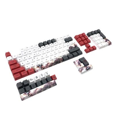 China Durable Factory Keycaps Pbt 104 88 68 Keys Natural Cherry OEM xda pbt Keycaps for sale