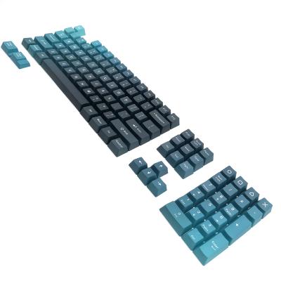 China Dye-Under Durable Japanese Korean Custom Profile OEM XDA Cherry Keytop Layout Tongue Keycap PBT for sale