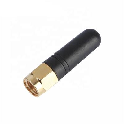 China 2.4GHz Rubber 2.4G Mini WiFi Wireless 21mm Small Stubby Communication Antenna for sale