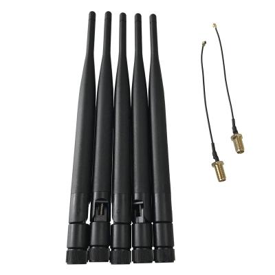 China 5Dbi Whip Antenna Sma Male High Gain 915Mhz Rubber Duck Antenna Customized for sale