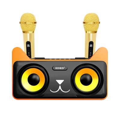 China Play video new 2021 SD-305 3 inch outdoor portable speaker dj speaker system subwoofer speaker with microphone. for sale