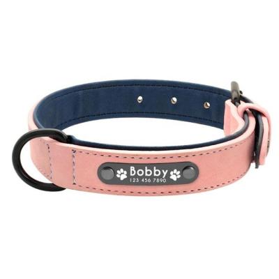 China Viable accept custom order simple modern art cost tag pet collar for sale