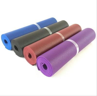 China Health Gym 183*61*0.6cm High Density Non-Slip PVC Sports Lose Weight Fitness Exercise Pad Women Sports Yoga Mat Pro for sale