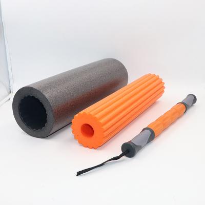 China Eco-Friendly 3 in 1 Yoga Suit Spike Massager Roller Ball for Deep Tissue Body Muscle Therapy Muscle Roller Foam Roller for sale