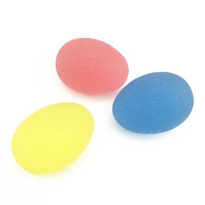 China LOW MOQ Eco-Friendly/Portable Cheap Sports Training Strengthen Exercise Band Egg Shaped Hand Enhancer Grip Massage BAL for sale