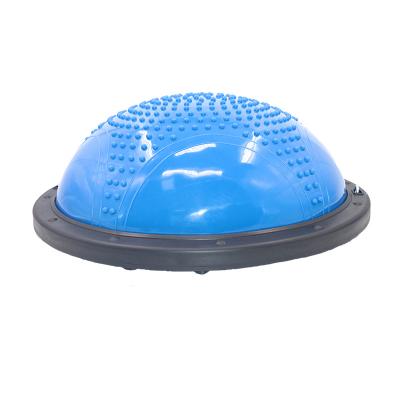 China Eco-Friendly Custom Balance Ball Exercise Yoga Ball Half Balance Ball Yoga Balance Ball With Pump for sale