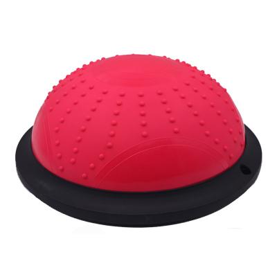 China 46cm Eco-Friendly Gym Equipment Semicircle Balance Ball Yoga Ball for sale