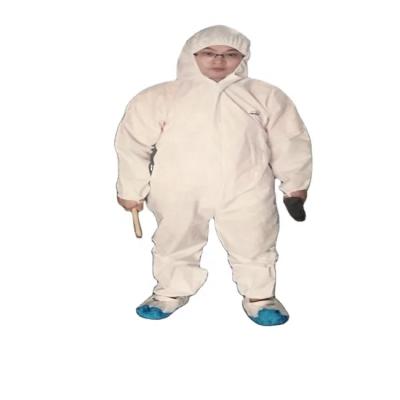 Κίνα Full Body Unisex Zipper Disposable Coveralls with A Level Protection προς πώληση