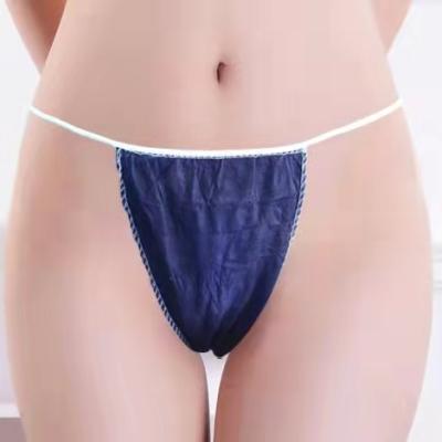 China Disposable Non Woven Underwear Bra Thong Bikini for sale