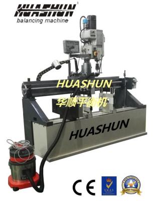 China HUASHUN Rotor Balancing Machine with Vertical Drilling Device for sale