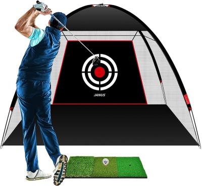 China Golf Practice Accept Customize Logo Portable Folding Safety Golf Netting Golf Chipping Net for sale