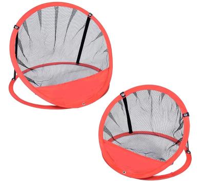 China Golf Practice Outdoor Indoor Training Portable Folding Chipping Hitting Practice Golf Net With Target for sale